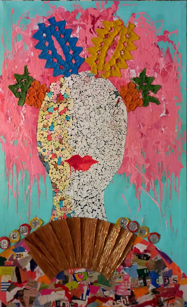 Print of Abstract Expressionism Women Collage by Josep Pozo 