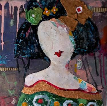 Original Expressionism Women Paintings by Josep Pozo