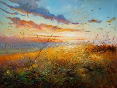 Original Impressionism Landscape Paintings by Aleksandr Jerochin