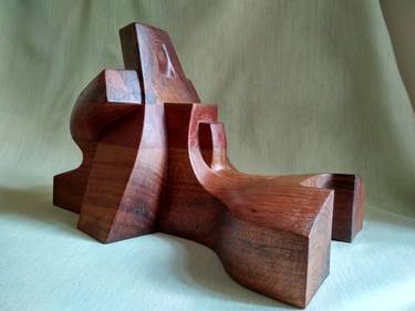 Original Abstract Geometric Sculpture by Magdalena Miočinović Andrić