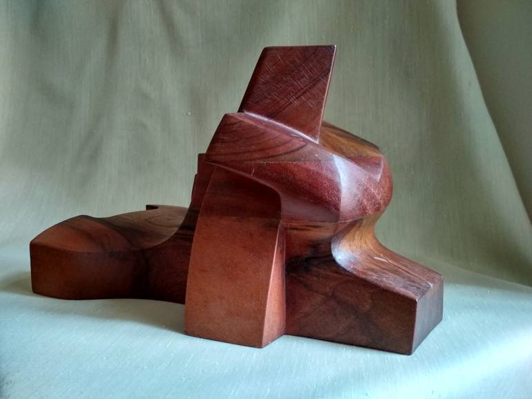 Original Abstract Geometric Sculpture by Magdalena Miočinović Andrić