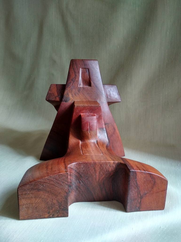 Original Abstract Geometric Sculpture by Magdalena Miočinović Andrić