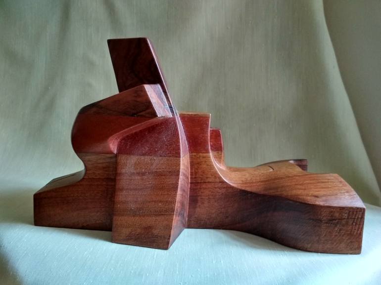 Original Abstract Geometric Sculpture by Magdalena Miočinović Andrić