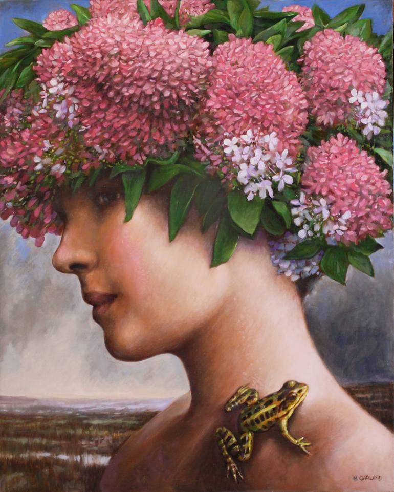 Original Conceptual Fantasy Painting by Michael Garland