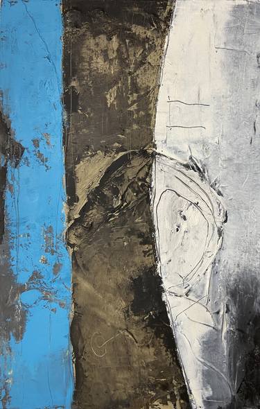 Original Abstract Expressionism Abstract Painting by Priya Sridevi