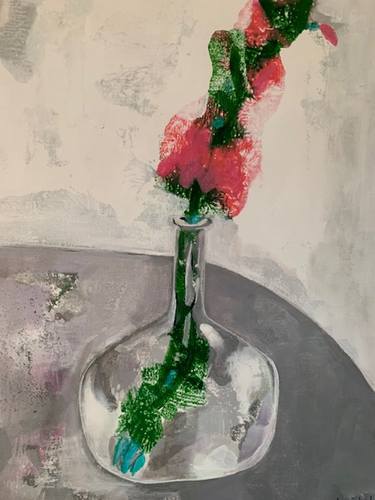 Original Impressionism Floral Painting by Lynn Sabol
