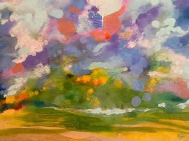 Original Expressionism Fantasy Painting by Lynn Sabol