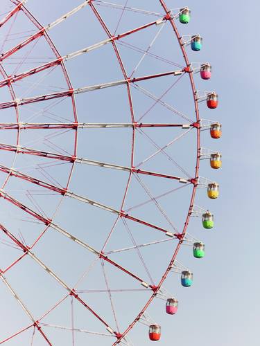 Saatchi Art Artist Baldemar Fierro; Photography, “Daikanransha Ferris Wheel, Tokyo - Limited Edition 2 of 15” #art