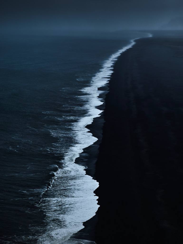 Blacksand Coastline Iceland - Limited Edition of 12 Photography by ...