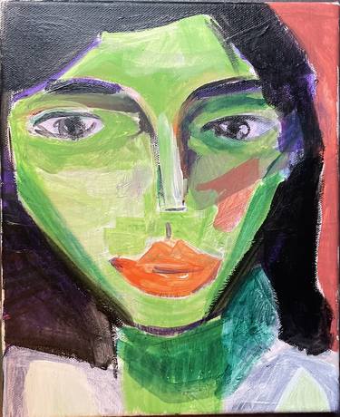 Original Expressionism People Painting by Sophie DunéR