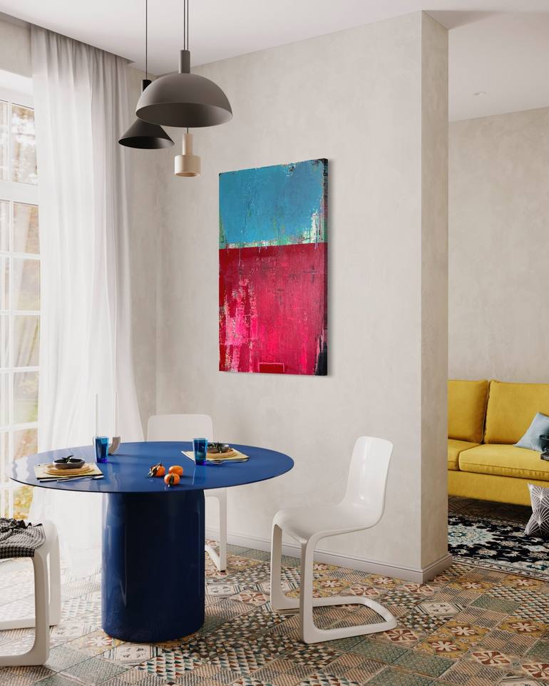 Original Contemporary Abstract Painting by Susan Handau