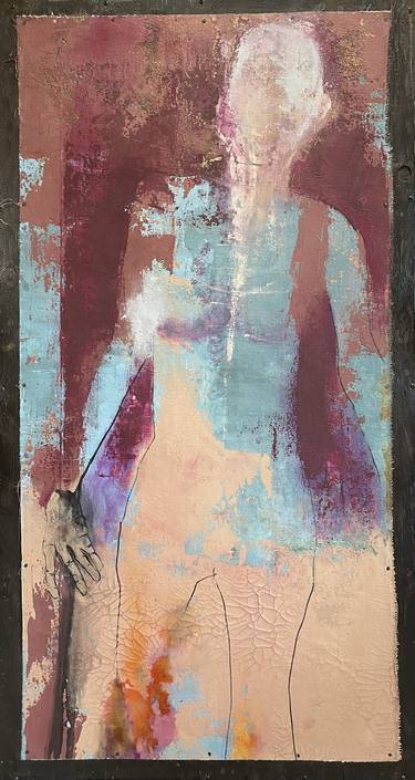 Original Abstract Nude Paintings by Susan Handau