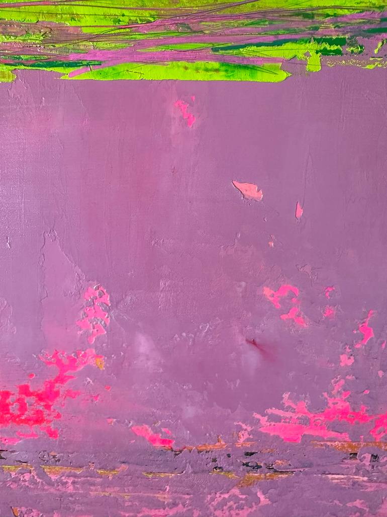 Original Color Field Painting Abstract Painting by Susan Handau