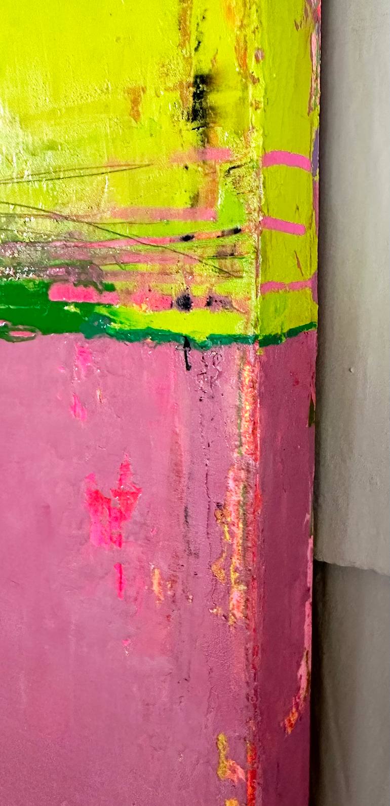 Original Color Field Painting Abstract Painting by Susan Handau