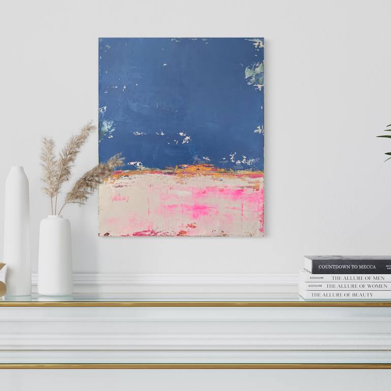 Original Color Field Painting Abstract Painting by Susan Handau