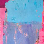 Blue on Periwinkle by Susan Handau