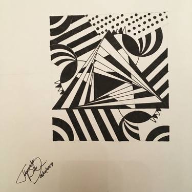 Print of Abstract Drawings by Telemako Dilo