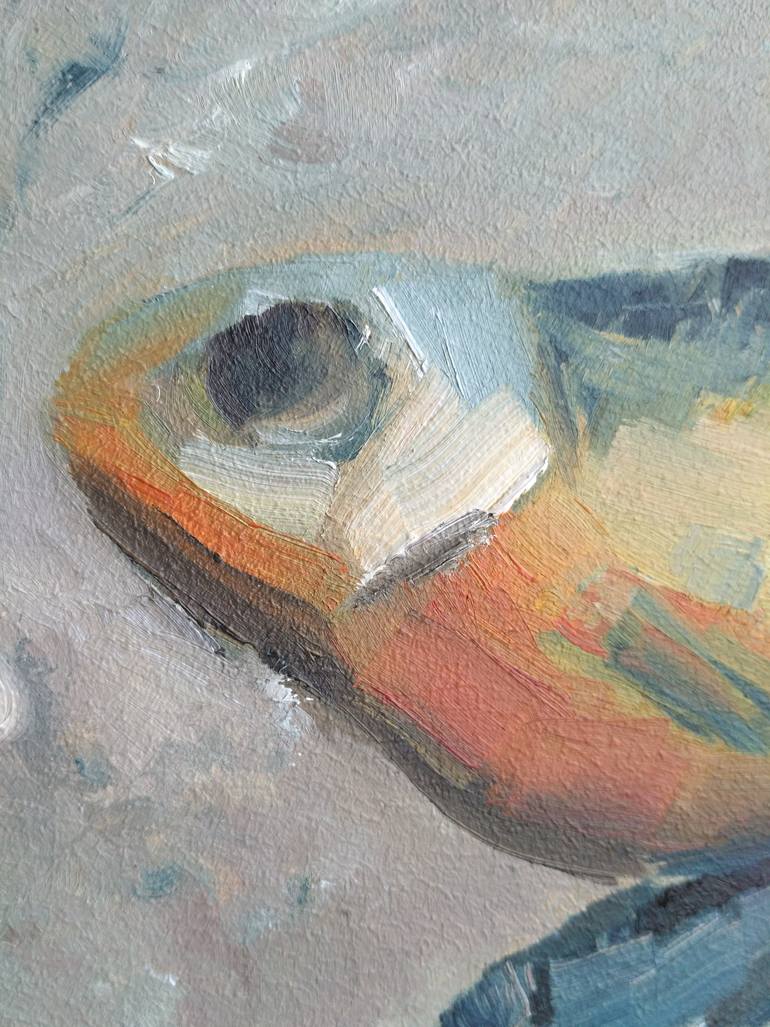 Original Minimalism Animal Painting by Julieta Pauk