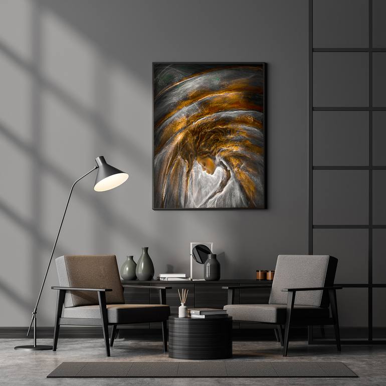 Original Abstract Expressionism People Photography by Anna Marija Bulka