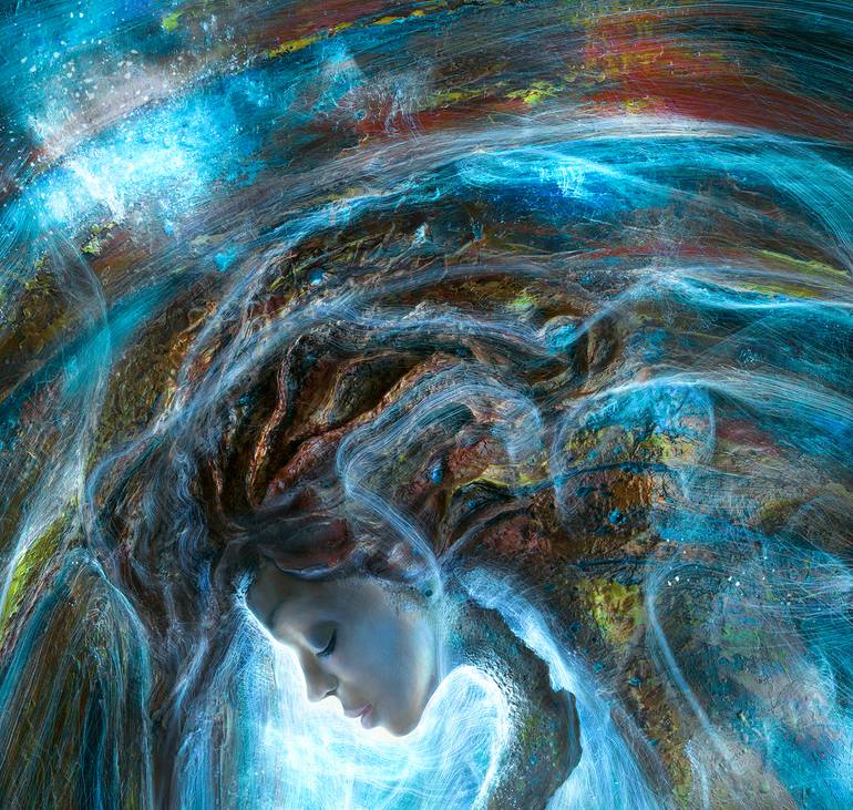 Original Abstract Expressionism People Photography by Anna Marija Bulka