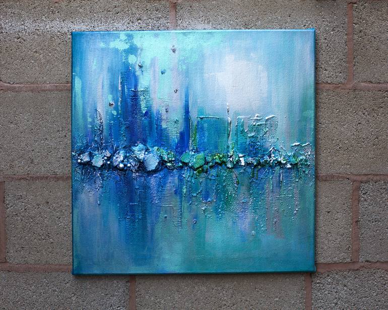 Original Abstract Landscape Painting by Anna Marija Bulka