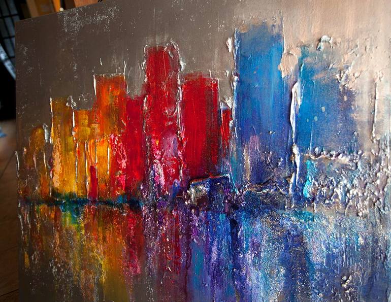Textured Art': A Journey into Abstract Expressions with Modeling Paste and  Palette Knife - Paint It Easy