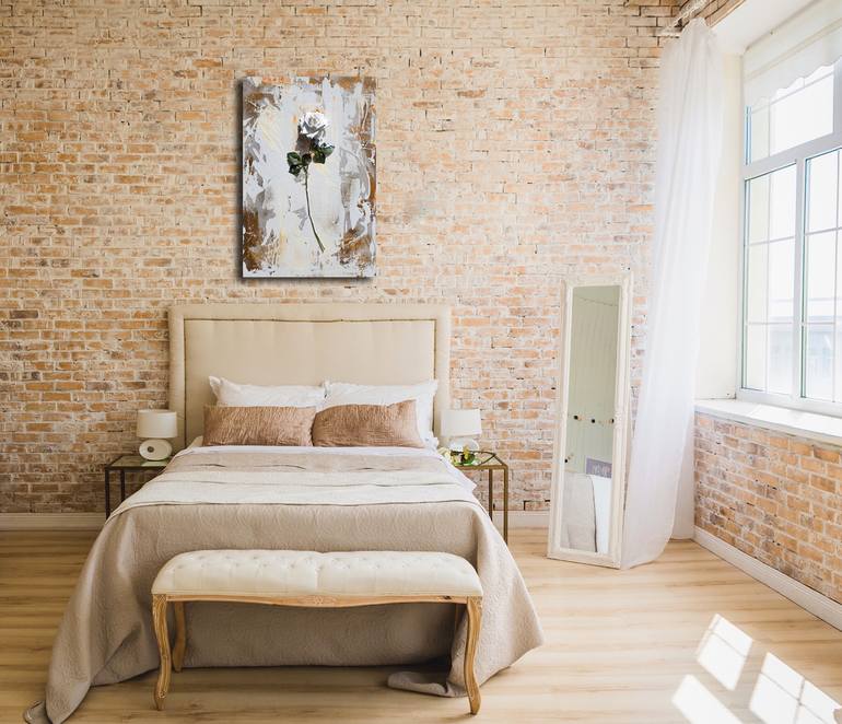 Original Abstract Floral Sculpture by Anna Marija Bulka