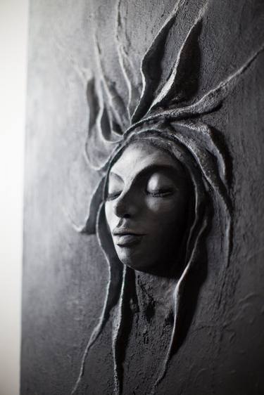 Dark Medusa -sculpture portrait original portrait thumb