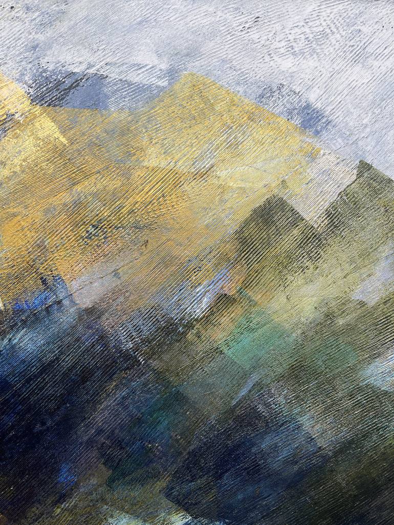 Original Abstract Landscape Painting by Sara Sepulveda