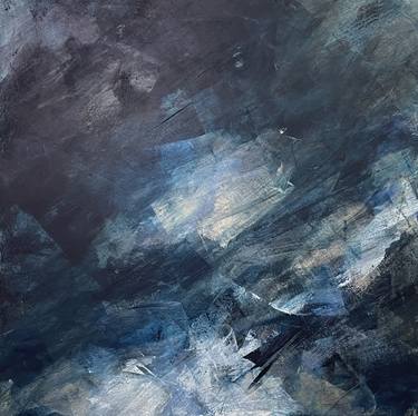 Original Abstract Seascape Painting by Sara Sepulveda