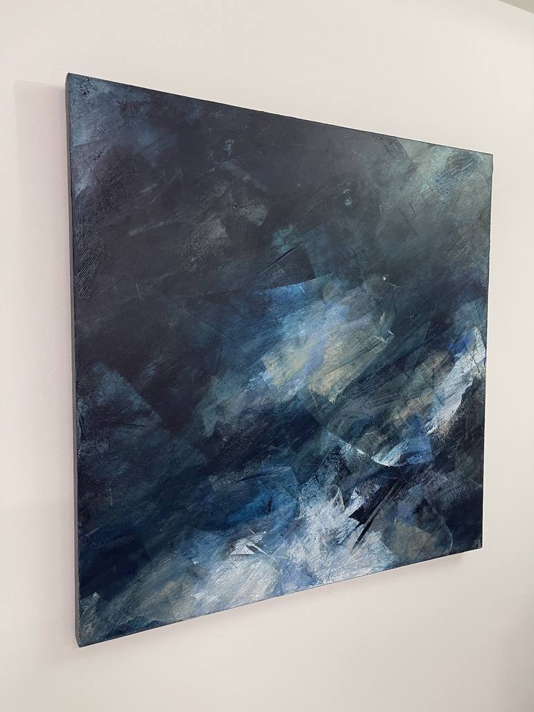 Original Abstract Seascape Painting by Sara Sepulveda