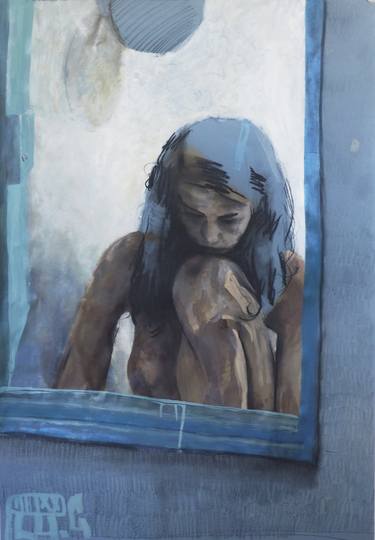 Original Figurative Portrait Paintings by Luca Gandola