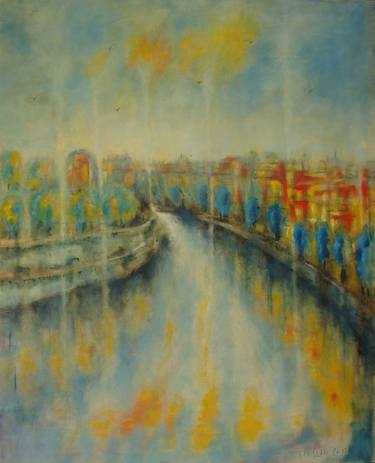 Original Impressionism Cities Paintings by vinko prislan