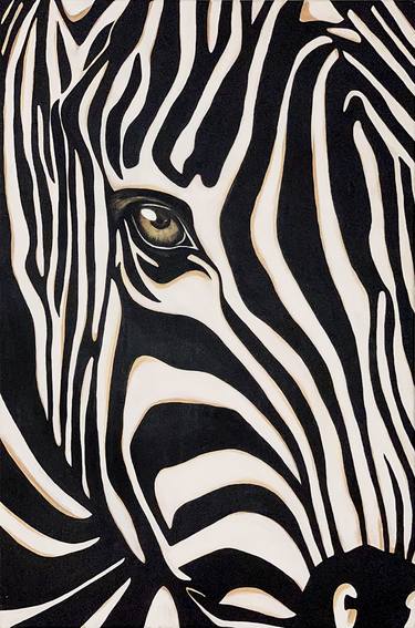 Saatchi Art Artist Adel Zyoud; Paintings, “Zebra” #art
