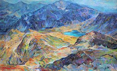 Original Impressionism Landscape Paintings by elena georgieva