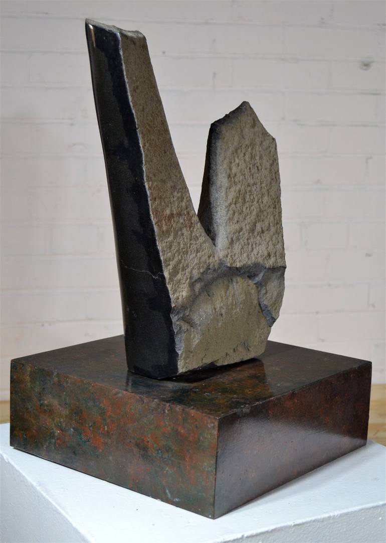 Original Modernism Abstract Sculpture by Barry Namm