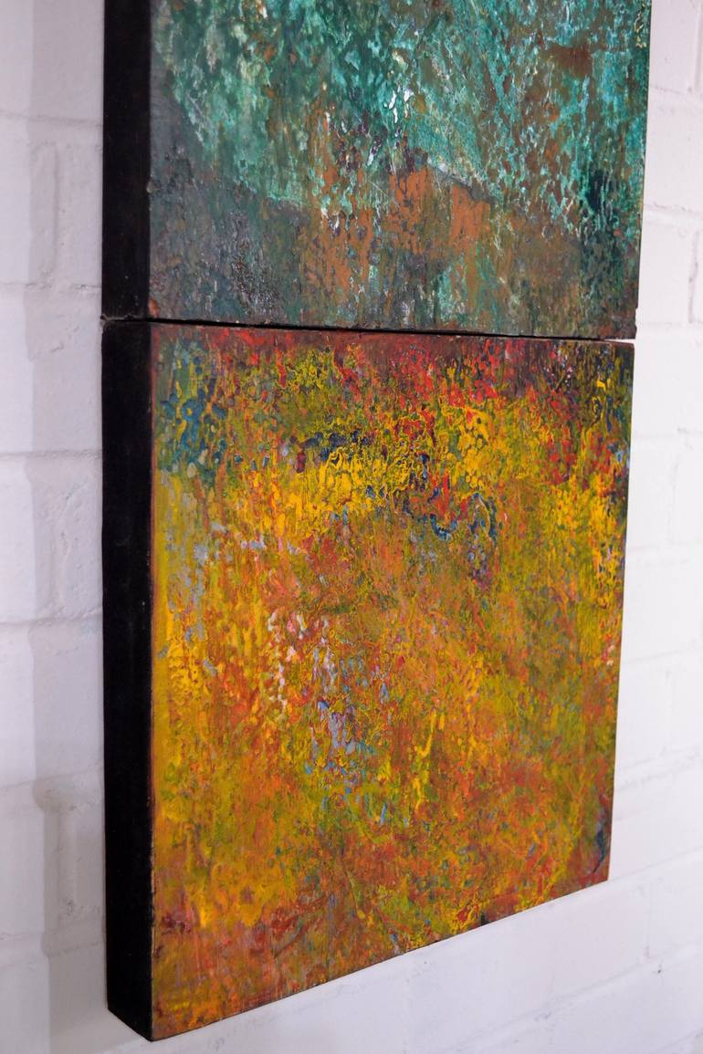 Original Modern Abstract Painting by Barry Namm