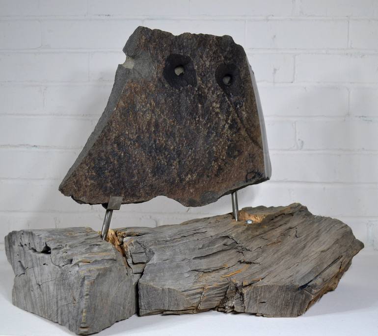 Original Abstract Animal Sculpture by Barry Namm