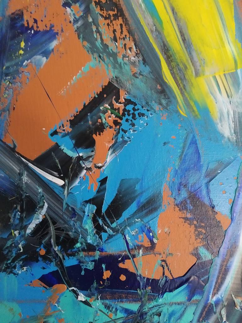 Original Abstract Expressionism Abstract Painting by Jgb - Javier González Briceño