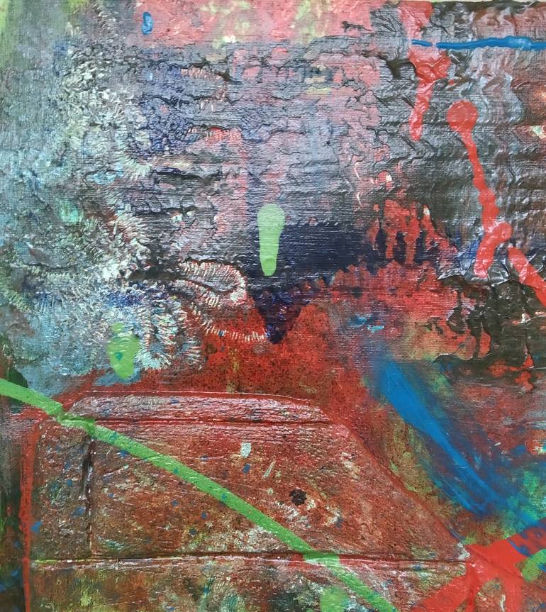 Original Abstract Painting by JGB - Javier González Briceño