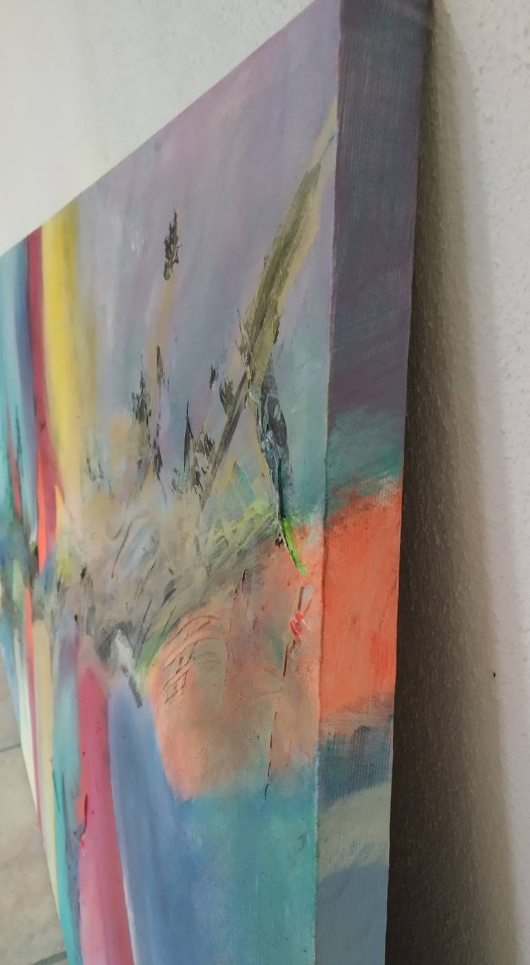 Original Abstract Painting by JGB - Javier González Briceño