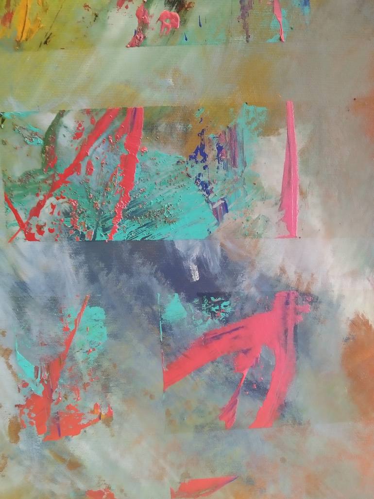 Original Abstract Painting by JGB - Javier González Briceño