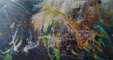 Original Abstract Expressionism Abstract Paintings by JGB - Javier González Briceño