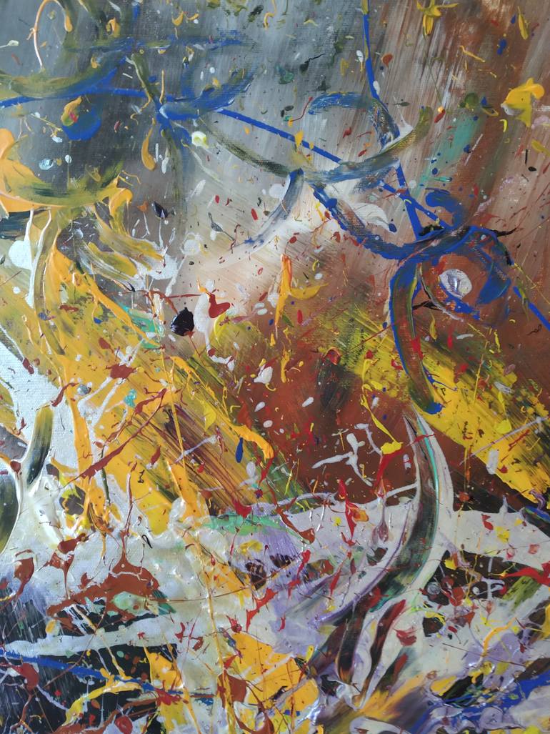 Original Abstract Expressionism Abstract Painting by Jgb - Javier González Briceño