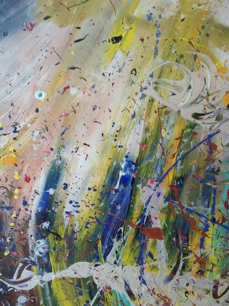 Original Abstract Expressionism Abstract Painting by Jgb - Javier González Briceño