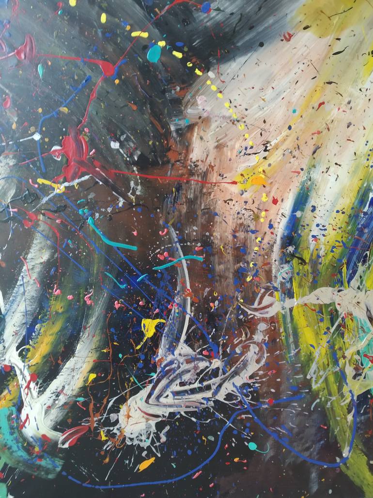 Original Abstract Expressionism Abstract Painting by Jgb - Javier González Briceño