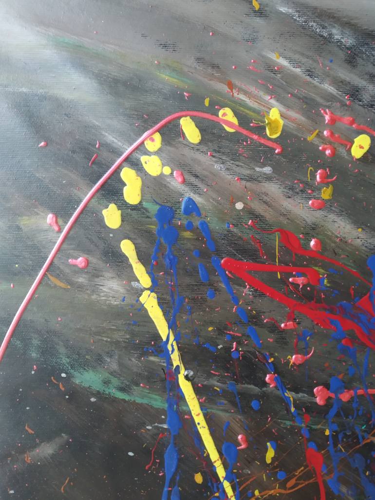 Original Abstract Expressionism Abstract Painting by Jgb - Javier González Briceño