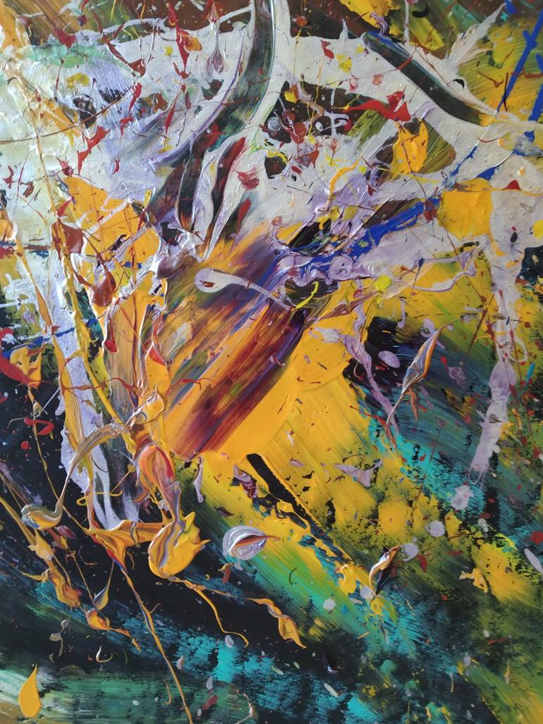 Original Abstract Expressionism Abstract Painting by Jgb - Javier González Briceño