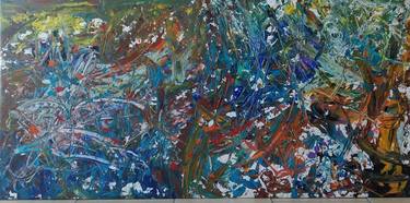 Original Abstract Expressionism Abstract Paintings by JGB - Javier González Briceño