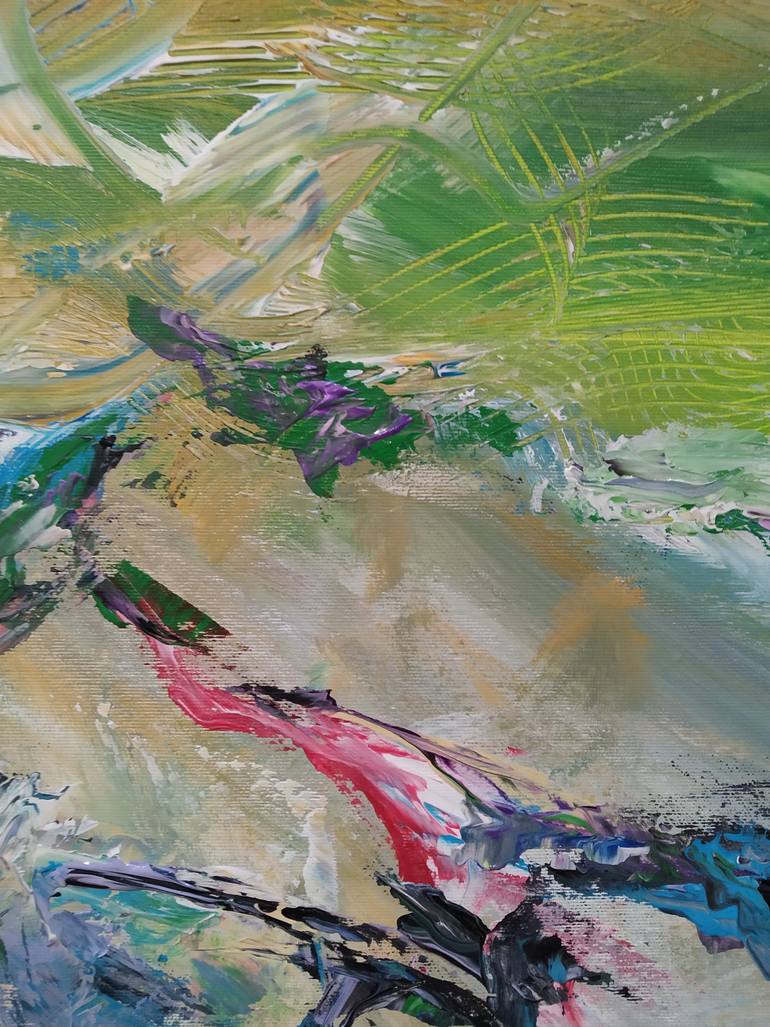 Original Abstract Expressionism Abstract Painting by Jgb - Javier González Briceño